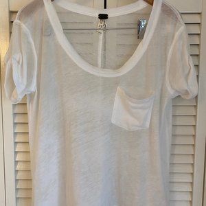 Free People White Top